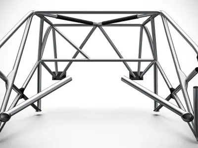 Roll Cage v1 3D model
