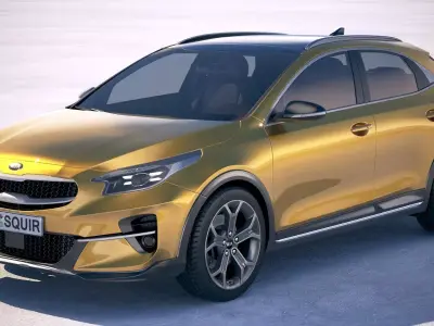 Kia XCeed 2020 3D model