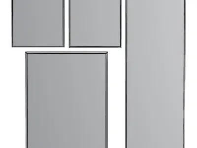 Anita Meades Low-poly 3D model