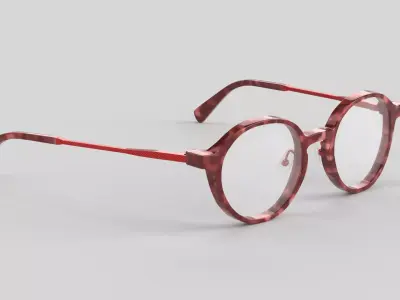 Golden Age Eyewear Glasses Low-poly 3D model