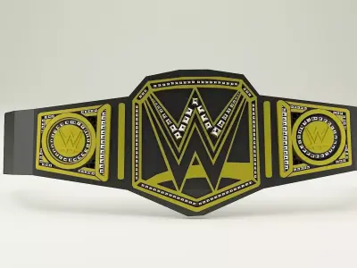 Chamapionship Belt AAA Low-poly 3D model