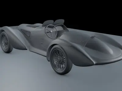 Alfa Romeo 8c 1938 3D model