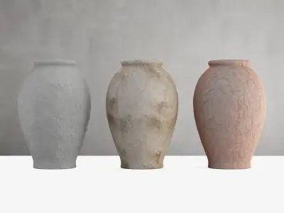 Decorative Vase  Low-poly 3D model