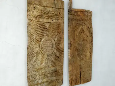 Igbo Doors from Nigeria 3D model