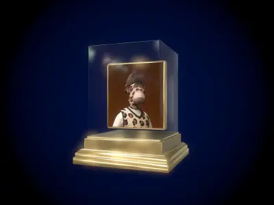 Hape Beast 6 Gold Club Low-poly 3D model