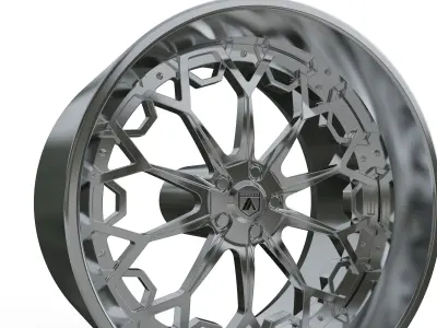 ASANTI AF829 WHEEL  3D print model