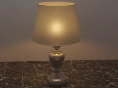 Bedside Lamp Model 3D model
