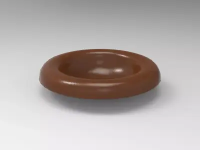 Bloo Bowl Low-poly 3D model