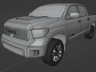Toyota Tundra TRD Pro 2019 3D model