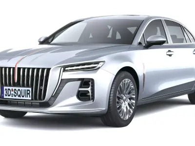 Hongqi H5 2026 3D model