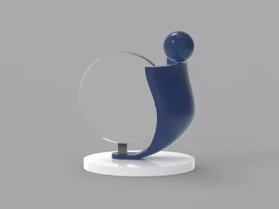 Decorative figurine 3D model