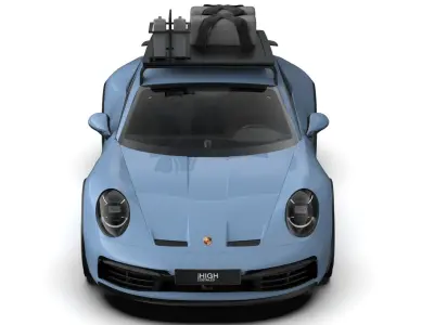 Porsche 911 Dakar 2023 3D model