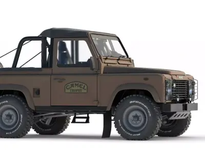Land Rover Defender 90 3D model