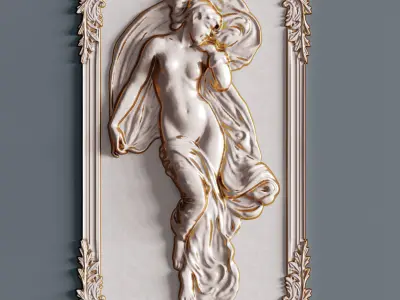 woman plaster 5 2015 3D model