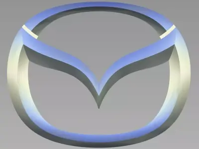 Mazda Logo 3D print model