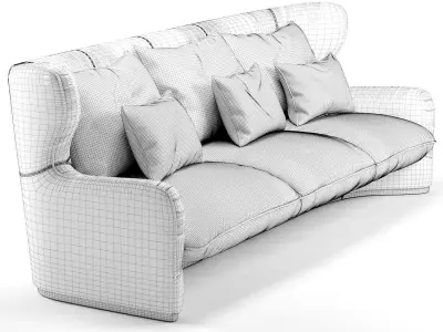 Balance sofa - Visionnaire 3D model