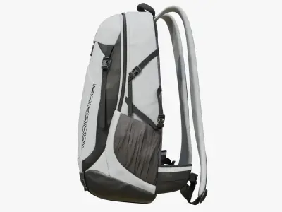 Sports products Hiking Backpack Low-poly 3D model