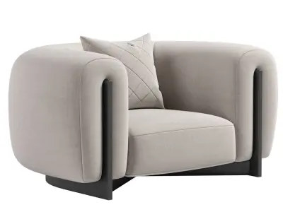 MINUIT ARMCHAIR BY STEPHANE PARMENTIER 3D model