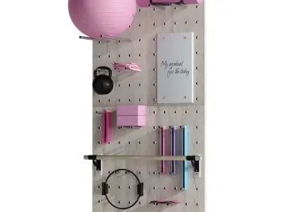 Yoga inventory set 1 3D model