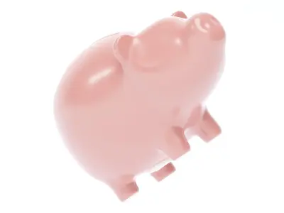 Piggy Bank 3D model