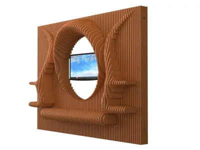 Parametric TV 3D model 06 3D model