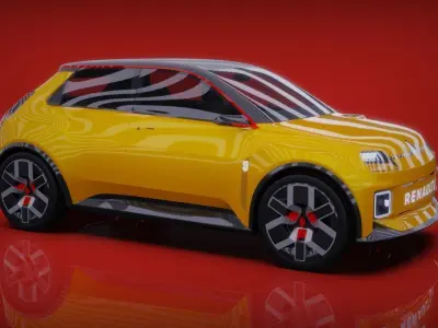 Renault 5 EV Prototype 3D model