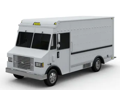 Ice Cream Truck Collection 3D model