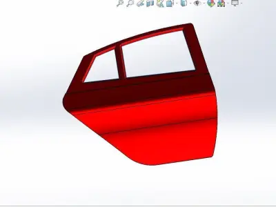 car door 3D model