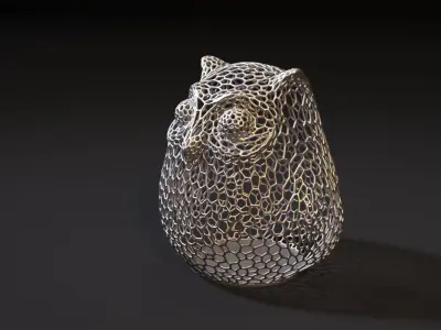 Owl decor 3D print model