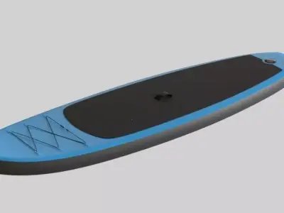 Paddleboard stand up paddle board 3D model