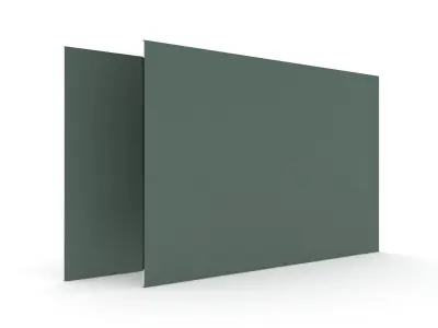 Frameless Mirror 3D model