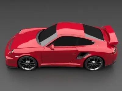 Porsche Carrera 911 GT RS2  3D model