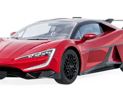 BYD Yangwang U9 3D model