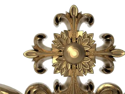  decorative pattern ready for 3D printing 3D model 357