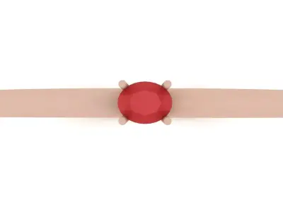 Oval Luxury Bracelet 0054 3D print model