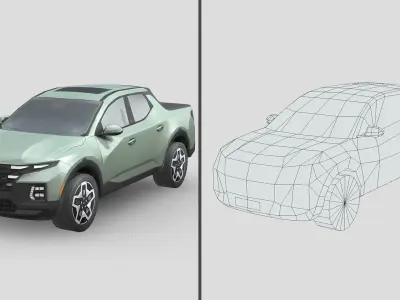 Low-Poly Car Pack 022 - Urban Adventurers