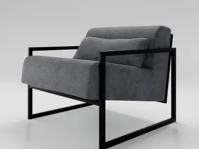 Armchair - AMBAR 3D model