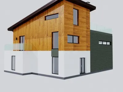  Residential house 3D model