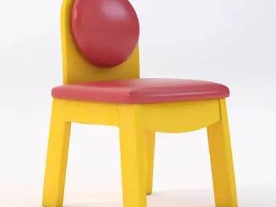 Junior 200 Childrens Chair 3D model