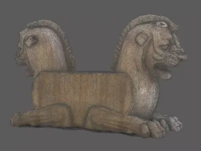 Persepolis lion 3D model