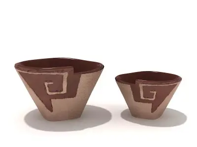 78 models of porcelain dishes 3D model