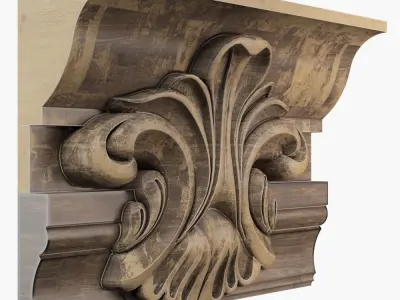 Central Decor 3D model