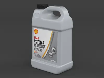Motor Oils 3D model