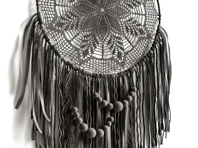 Ethnic macrame 3D model