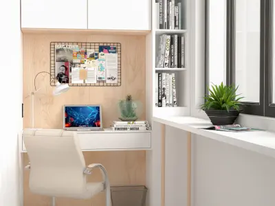 Work Space 4 3D model