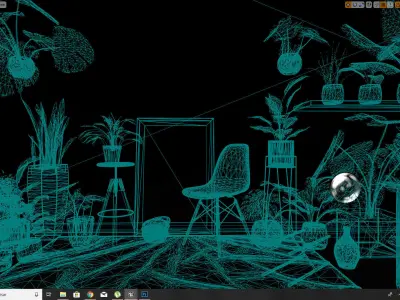 Realistic Plants Pack - Unreal Engine 4  Low-poly 3D model