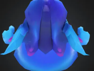 Slime lumino 3D model