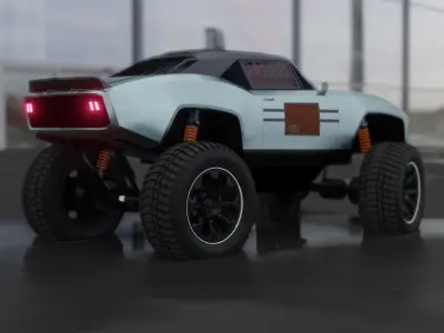 Monster Truck 4x4 3D model