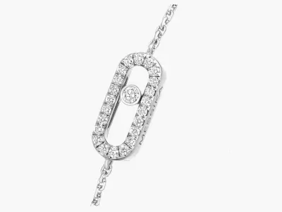 Messika Bracelet Jewelry Gold  3D print model