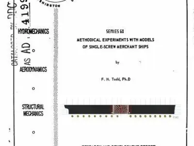 Ship design using series 60 3D print model